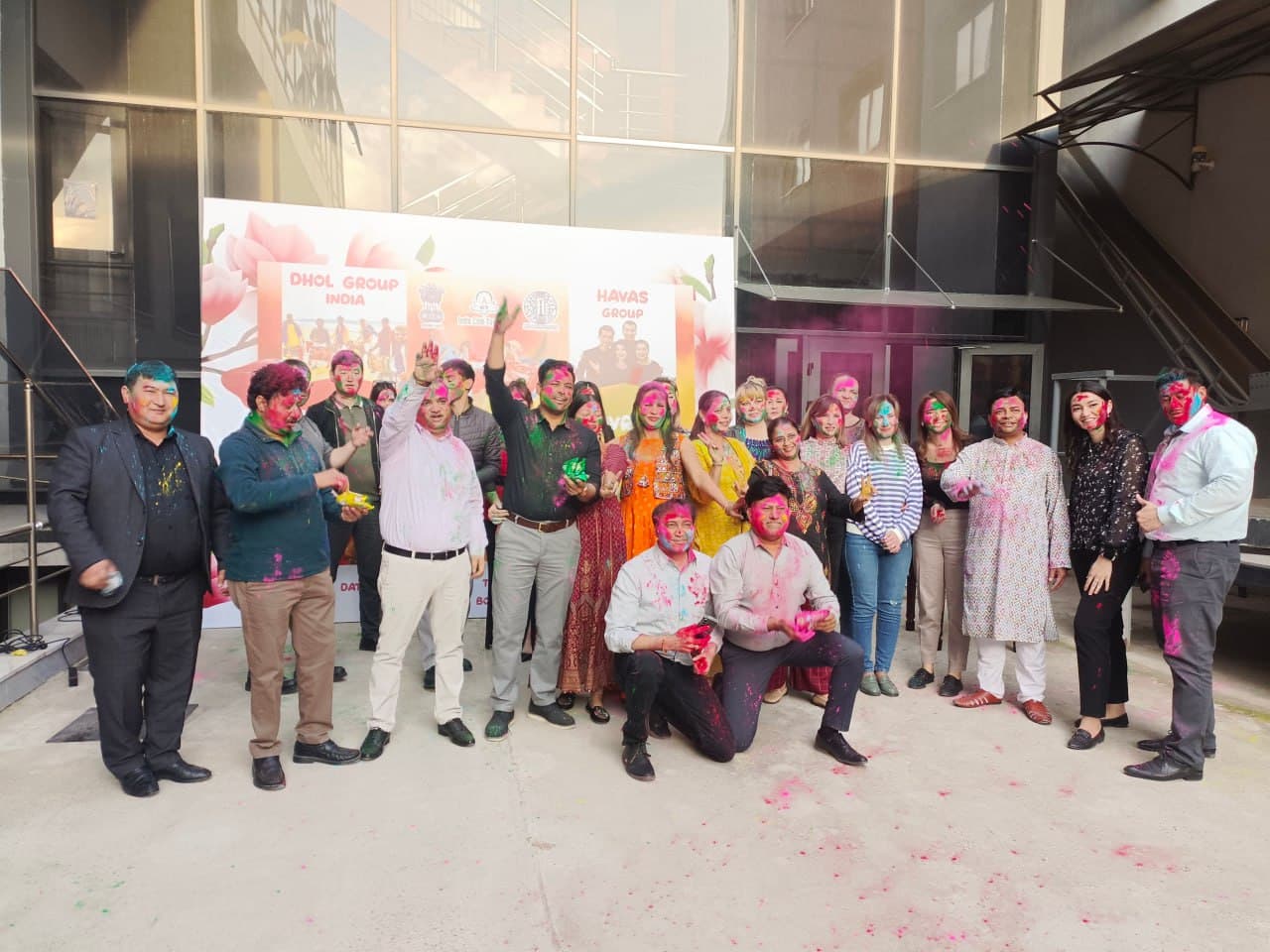 Celebrating Holi
