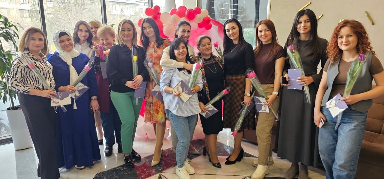 Dear ladies! Congratulations on the most wonderful spring holiday!