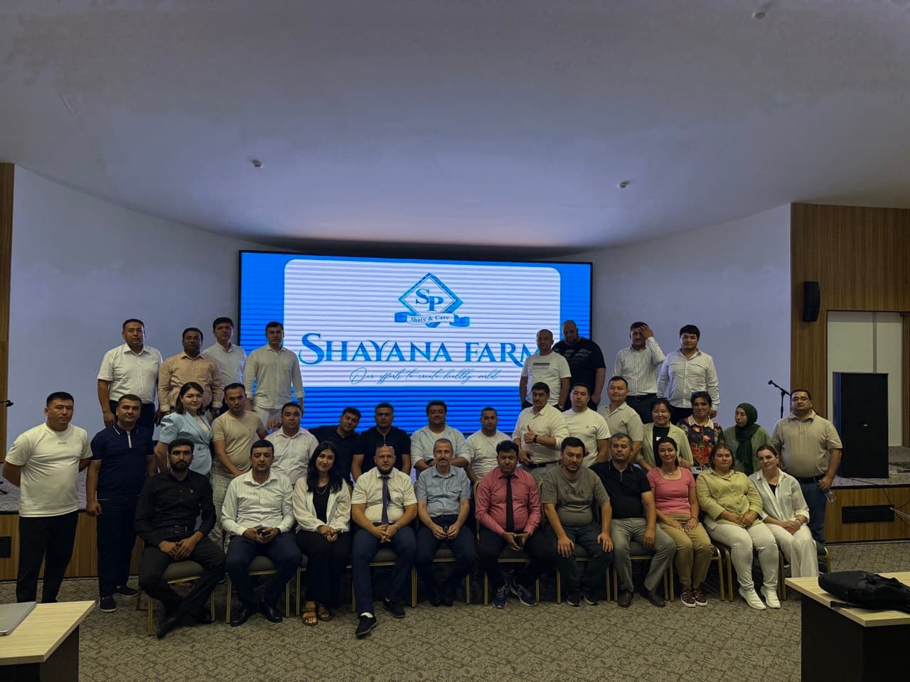 Quarterly Meeting of Shayana Farm Regional Managers