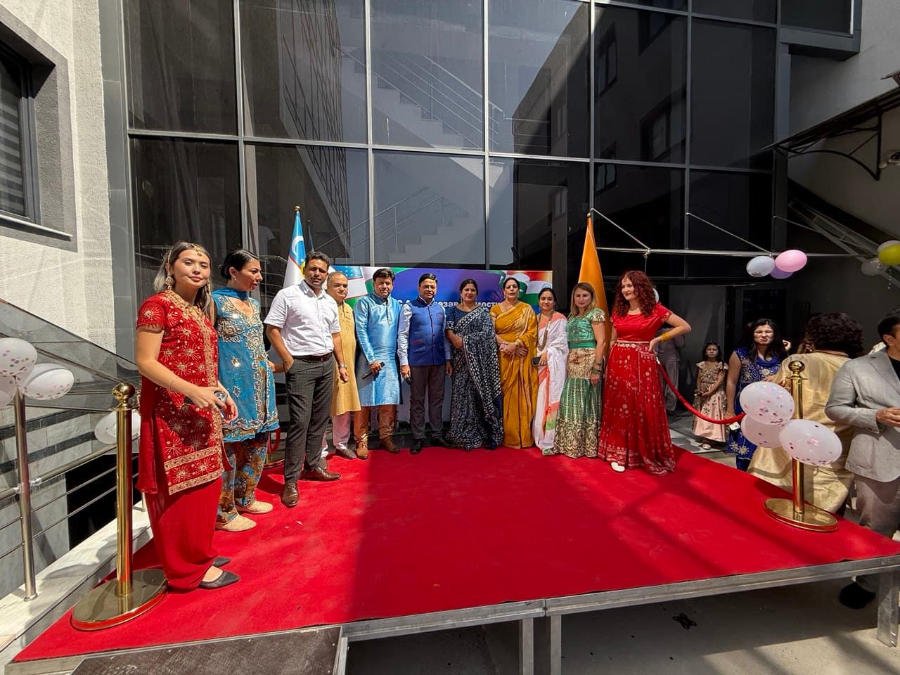 Shayana Farm celebrated the Independence Days of Uzbekistan and India